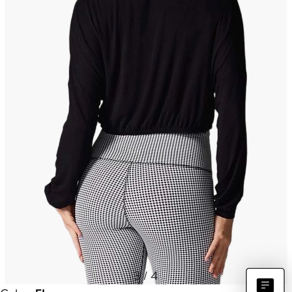 TAVI  - High Waisted 7/8 Tight/leggings- Houndstooth - NWT